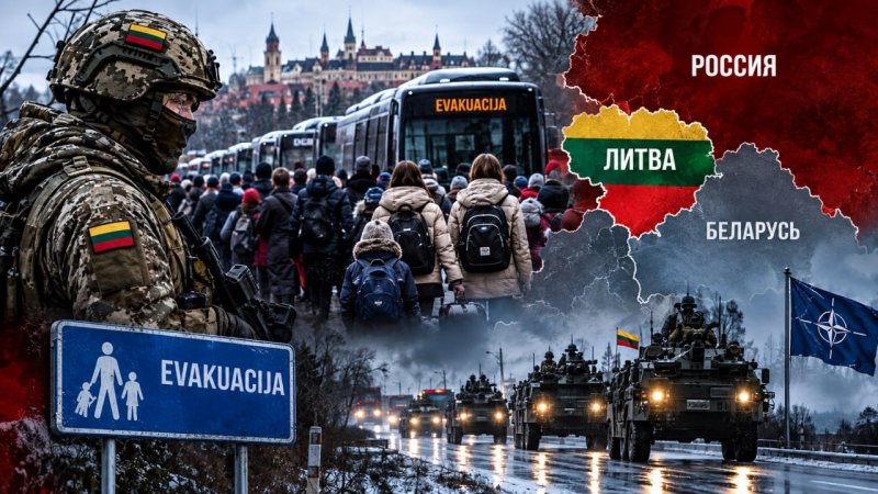 Зачем НАТО репетирует эвакуацию Прибалтики