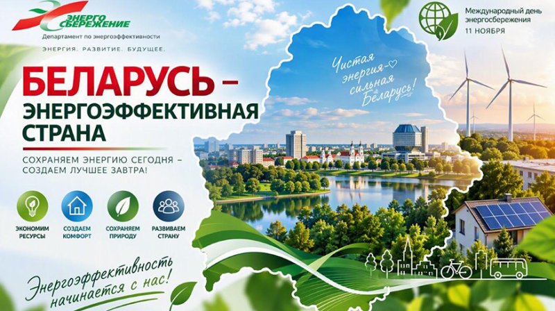 Акция Беларусь  энергоэффективная страна пройдет с  октября по  ноября
