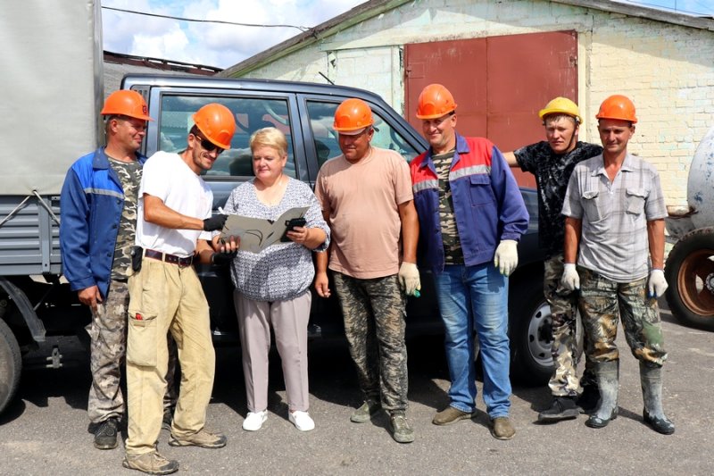 Ствараюць камфорт для ншых Даведался як працуюць буданк дзяржпрадпрыемства Галынка
