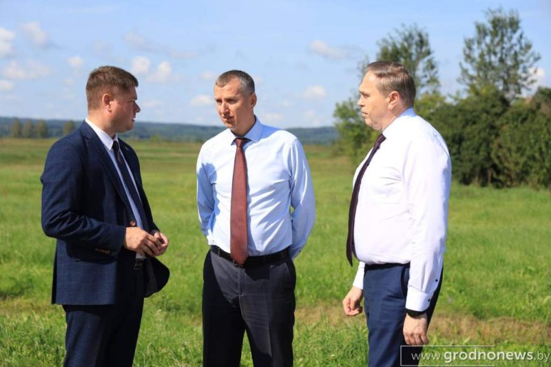Глава Администрации Президента Республики Беларусь Дмитрий Крутой с рабочим визитом посетил Зельвенский район