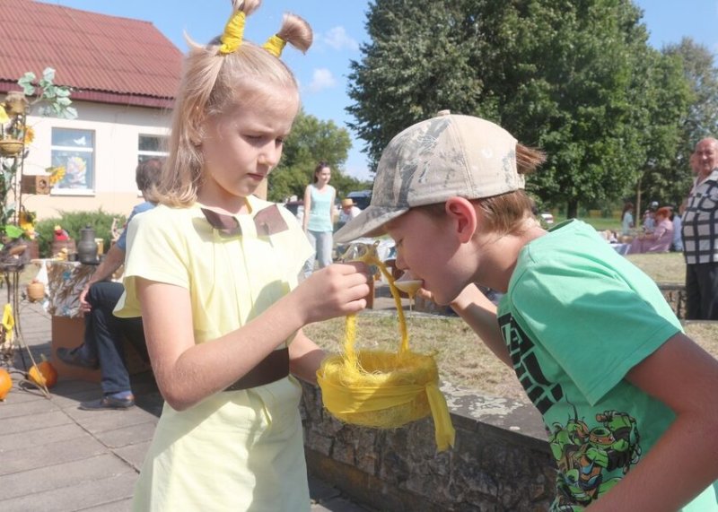 Вкуснее мёда только мёд Брендовый праздник прошел в агрородке Бородичи