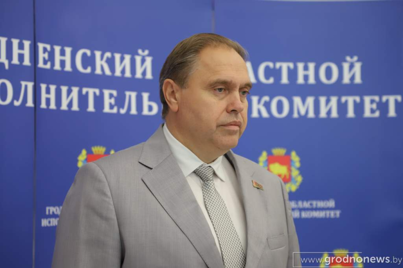 Председатель Гродненского облисполкома Владимир Караник рассказал об итогах социальноэкономического развития области за первое полугодие