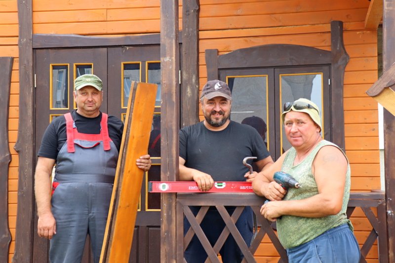 ФОТОФАКТ Зельва готовится к Ганненскаму крмашу