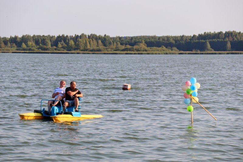 В Зельве состоялись соревнования на водной глади  Катамараншоу