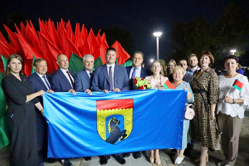 Делегация Зельвенского района приняла участие в торжественном мероприятии в честь летия Гродненской области