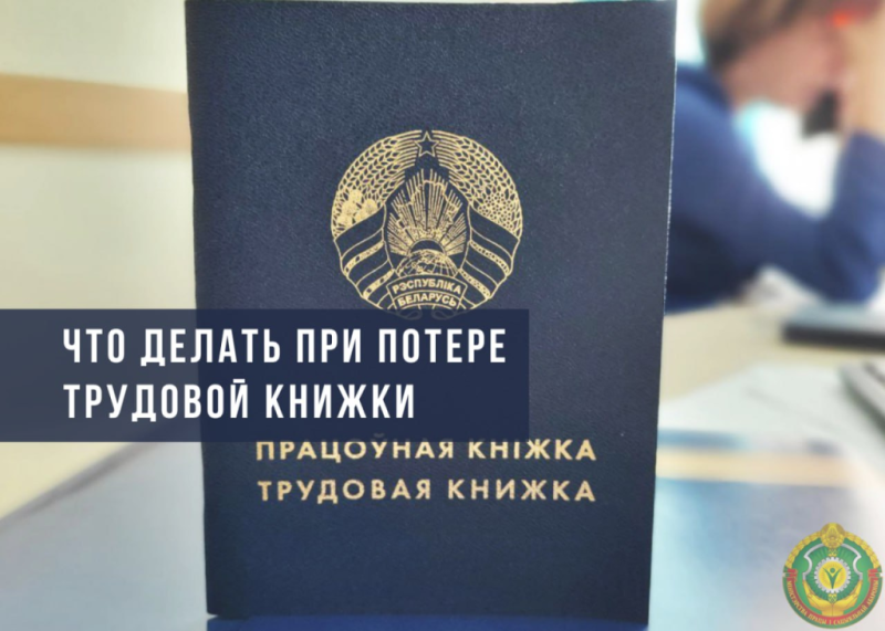 Что делать при потере трудовой книжки Порядок действий рассказали в Минтруда
