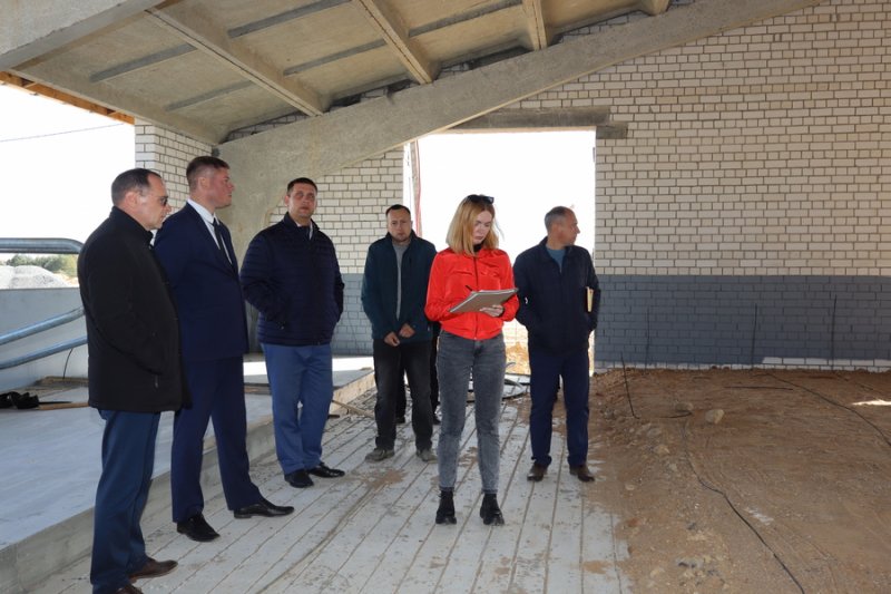 Дом в Деречине готов Итоги выездного штаба по строительству объектов района