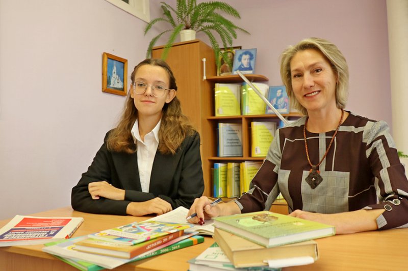 Достойный дуэт Рассказываем об учащейся средней школы  Илоне Яскевич и её педагоге Елене Рудой