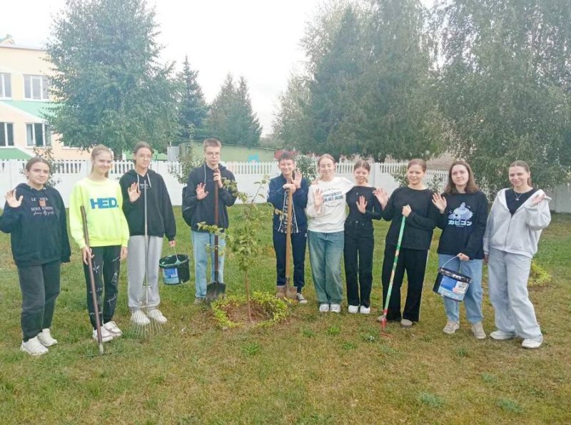 Задел на хороший урожай Рассказываем как средняя школа  принимает участие в благотворительной экоакции Сады надежды
