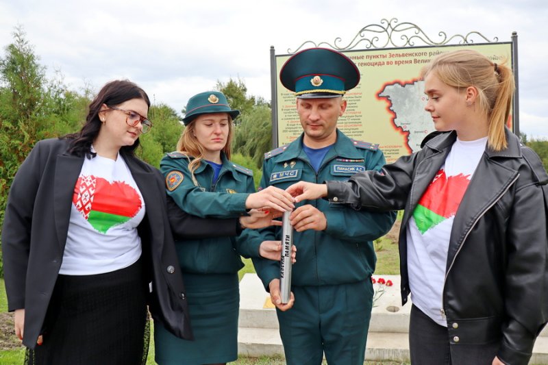 На Зельвенщине состоялась закладка капсулы памяти
