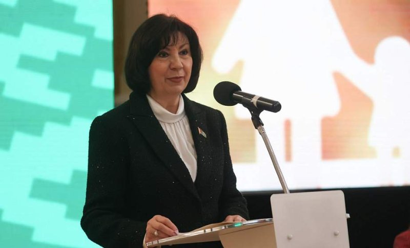 Наталья Кочанова Все принимаемые в стране меры направлены на то чтобы белорусские семьи были крепкими
