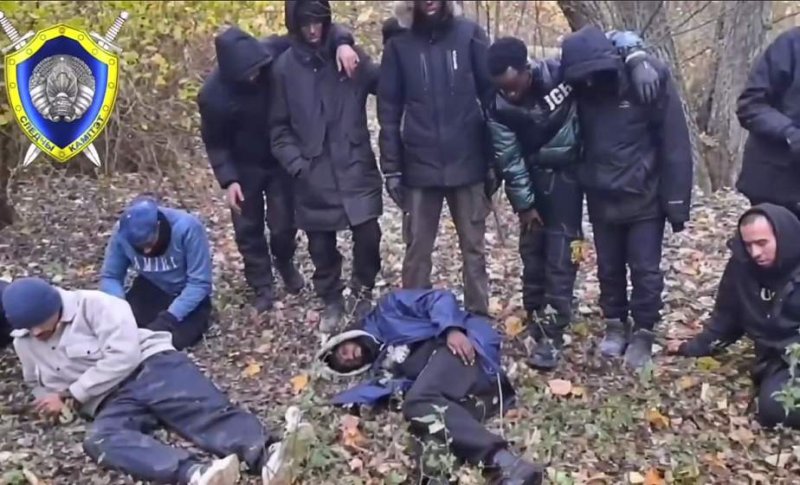  беженцев было избито вблизи польской границы Список жертв польской демократии вновь пополнился