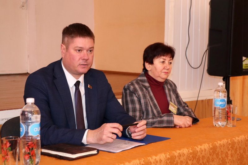 Твой выбор  твое будущее Этапы электоральной кампании обсудили на встрече руководства района с коллективом СШ 