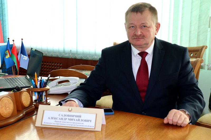 Зельвенщину с рабочим визитом посетил первый заместитель председателя КГК Гродненской области Александр Садовничий