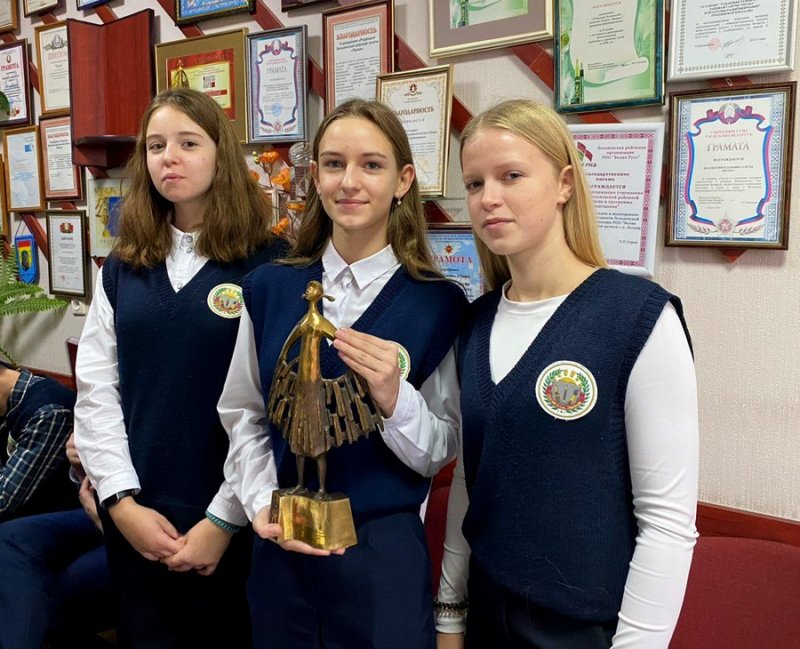 В редакции районной газеты Праца прошла очередная экскурсия для школьников