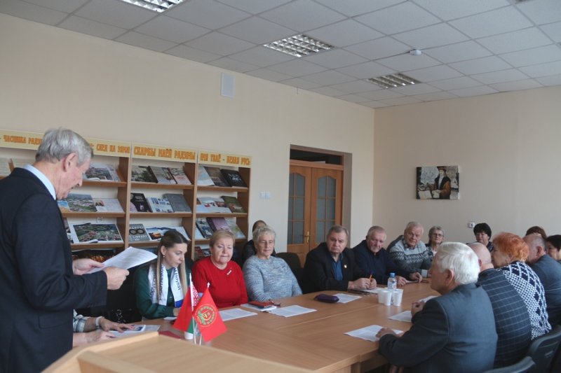 На пленуме раённага савета ветэрана падвялi вынк работы за адыходзячы год  вызначыл планы на будучае