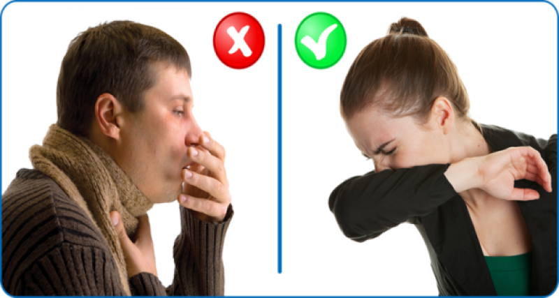 Респираторный этикет  всем инфекциям запрет