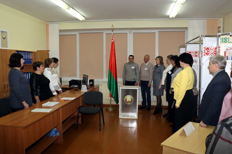 Репортаж с открытия Князевского избирательного участка