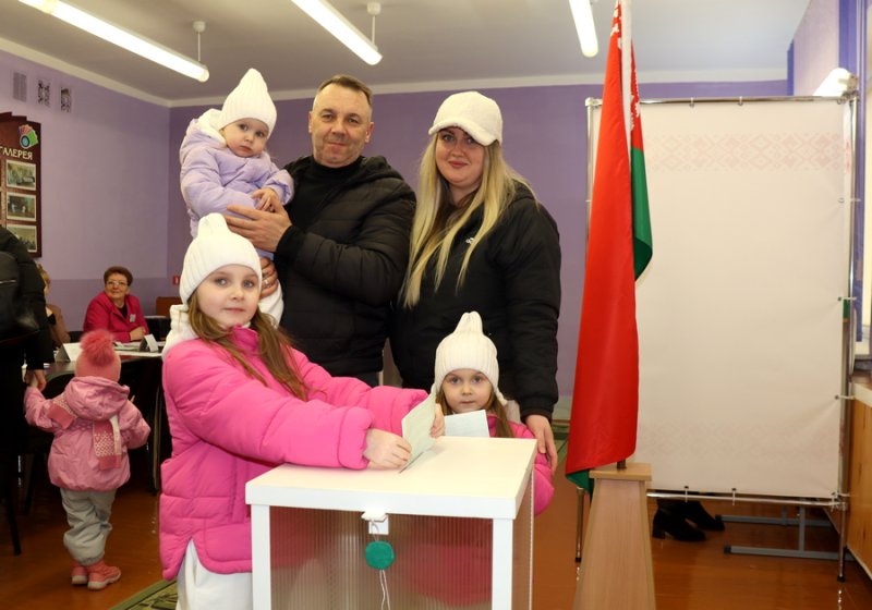 Как проходит голосование на выборах Президента на Гагаринском участке