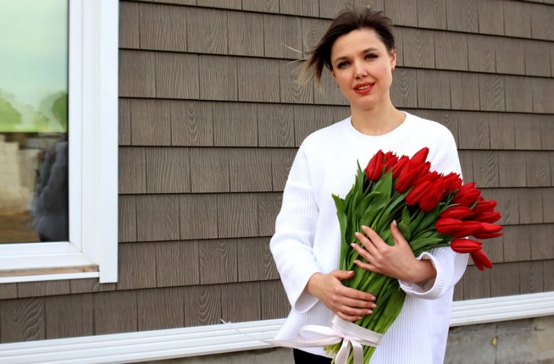 Дарите женщинам цветы Тюльпаны на  Марта  от зельвенчанки Анастасии Нужковой