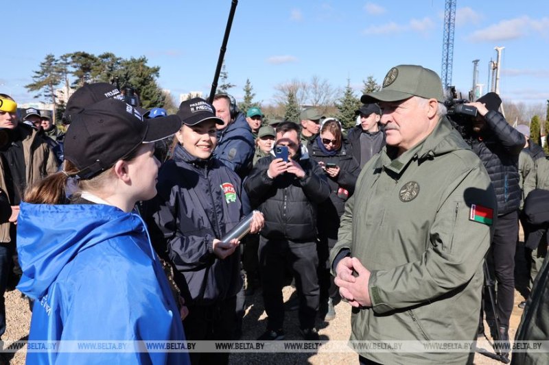 Александр Лукашенко заложил капсулу на месте строительства Национального исторического музея
