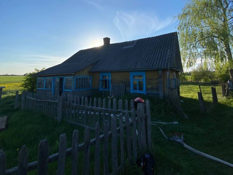 Зельвенский РОЧС о подробностях пожара в деревне Острово