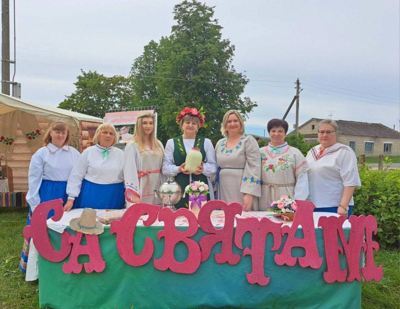 Праздник молока отметили в агрогородке Кривичи