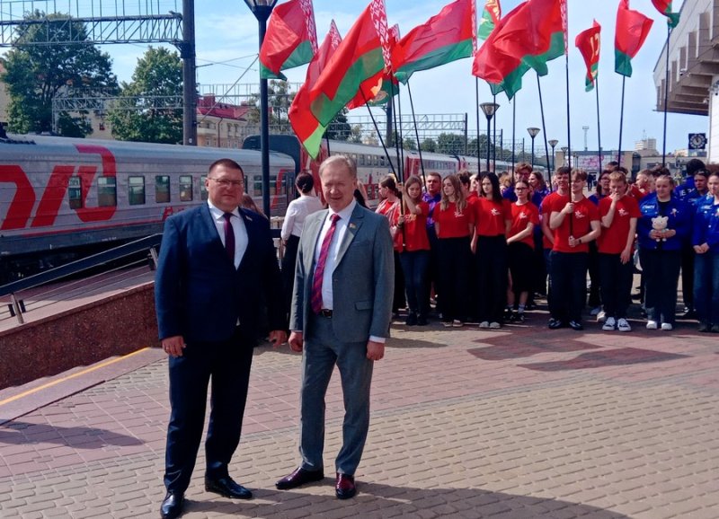 Сенатор Павел Ошурик Поезд Памяти является демонстрацией консолидации молодого поколения в сохранении исторической памяти о войне
