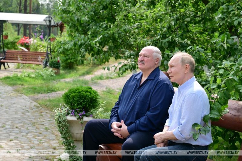 Встреча Александра Лукашенко и Владимира Путина прошла на Валааме