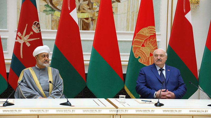 Александр Лукашенко мы преисполнены желания сделать все чтобы с Оманом сложились наилучшие отношения