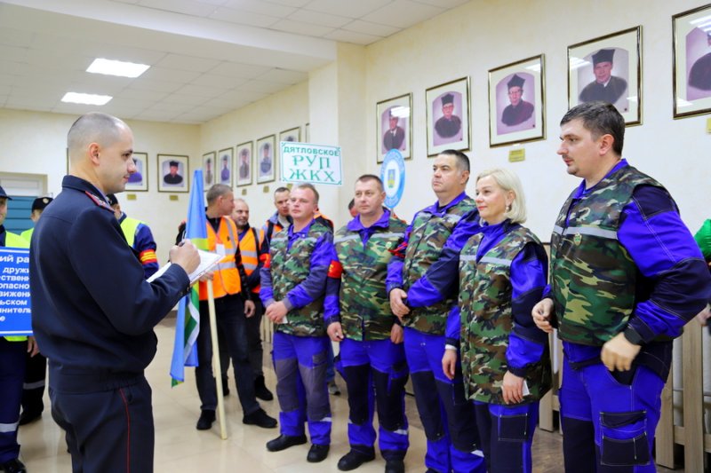 Команда Зельвенского РГС приняла участие в конкурсе среди добровольных дружин