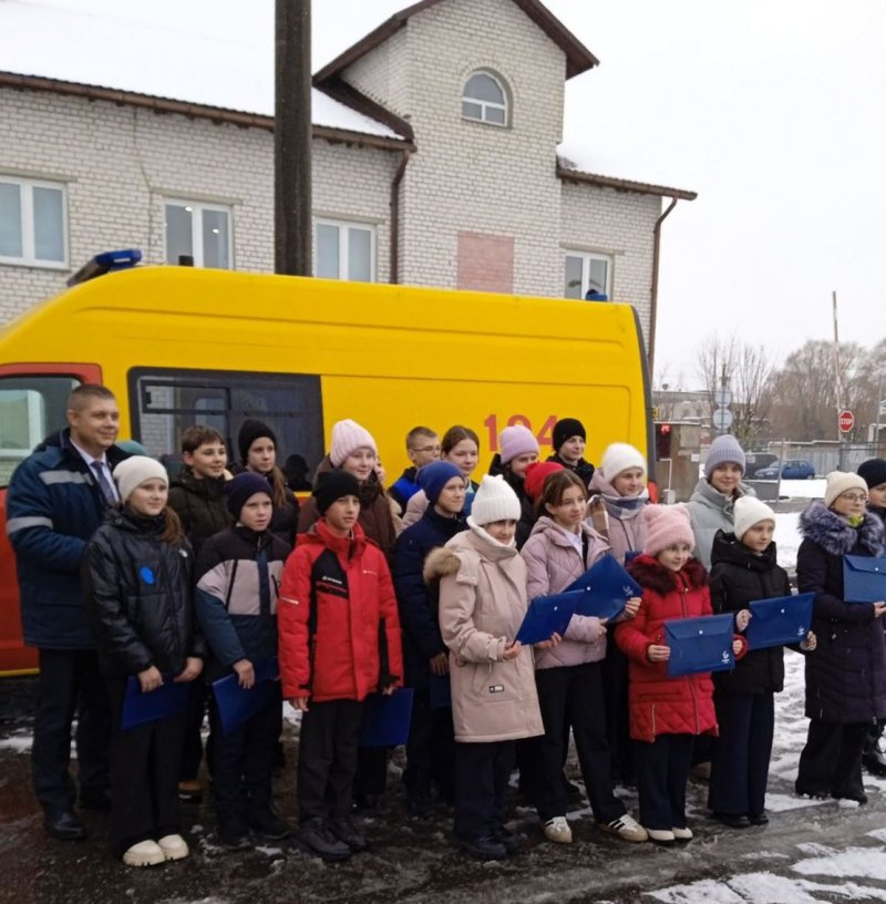 Познавательную экскурсию в газовую службу организовали для князевских школьников