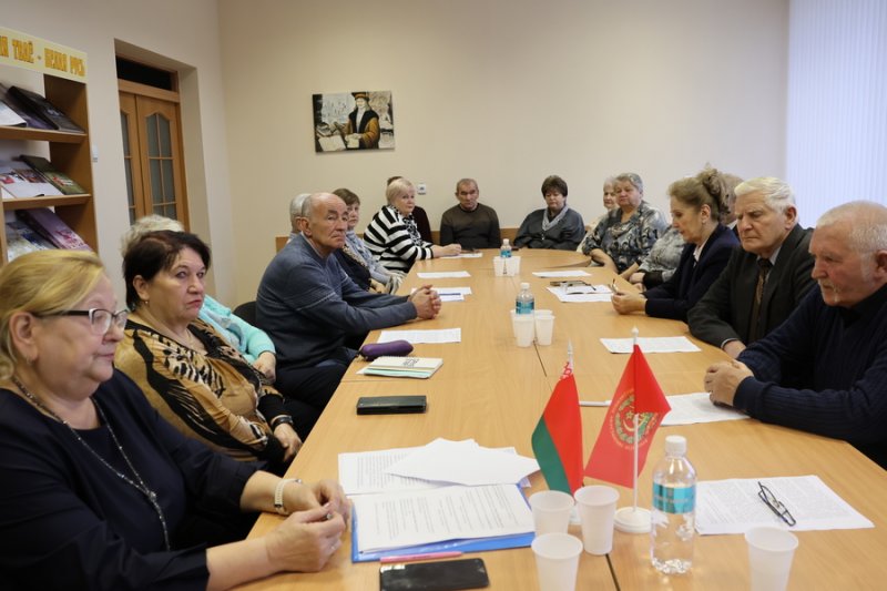 На пленуме районного совета ветеранов подвели итоги работы за  год и обозначили задачи на следующий