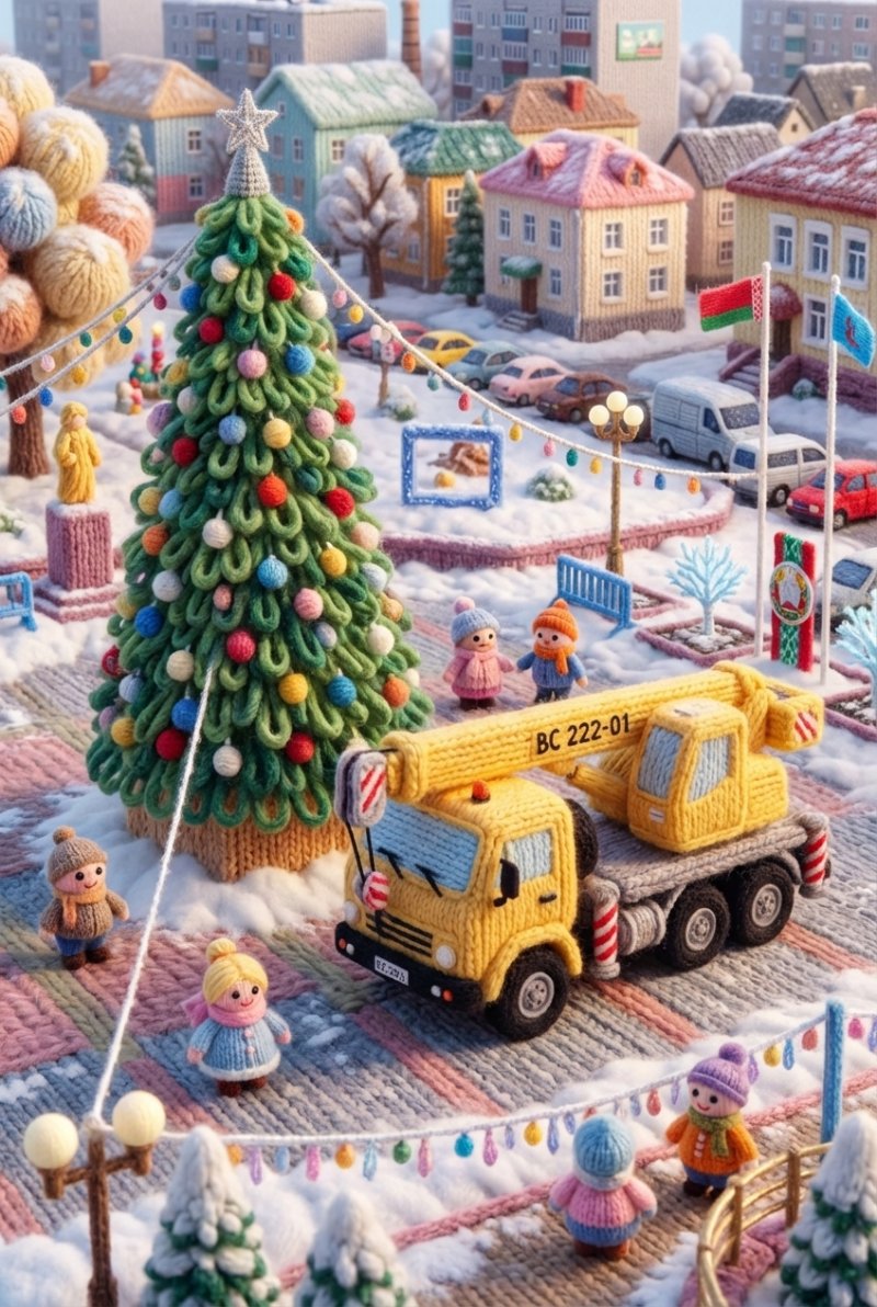 Из шин бутылок и даже тетрадей На районный конкурс Новогодние затеи представили креативные ёлки