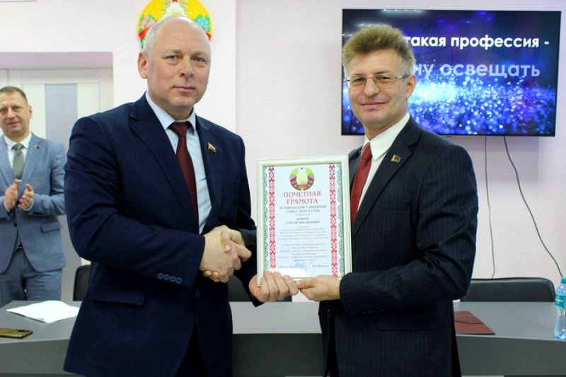 Наград удостоены работники Зельвенского РЭС