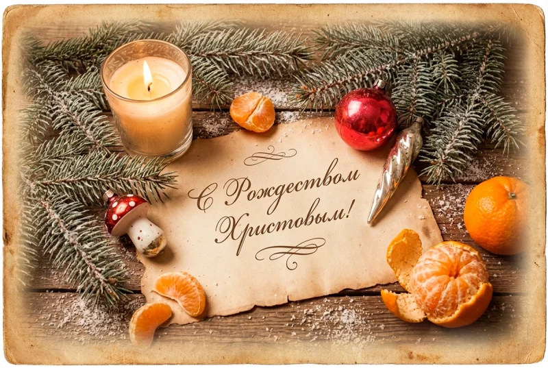 Поздравление с Рождеством  Христовым от районного исполнительного комитета и Совета депутатов