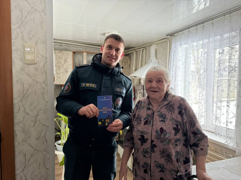 А Ваш дом в безопасности Профилактические рейды спасателей продолжаются