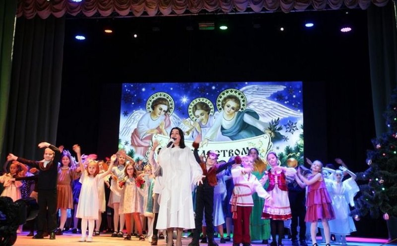 Славим Рождество Театрализованная постановка в исполнении воспитанников воскресной школы состоялась в Зельве