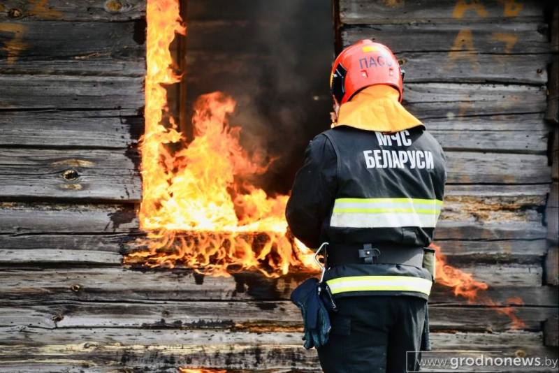С начала года на территории Гродненской области зарегистрировано более  пожаров