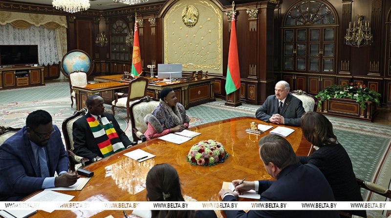 Александр Лукашенко подтвердил ориентир на товарооборот с Зимбабве в  млн