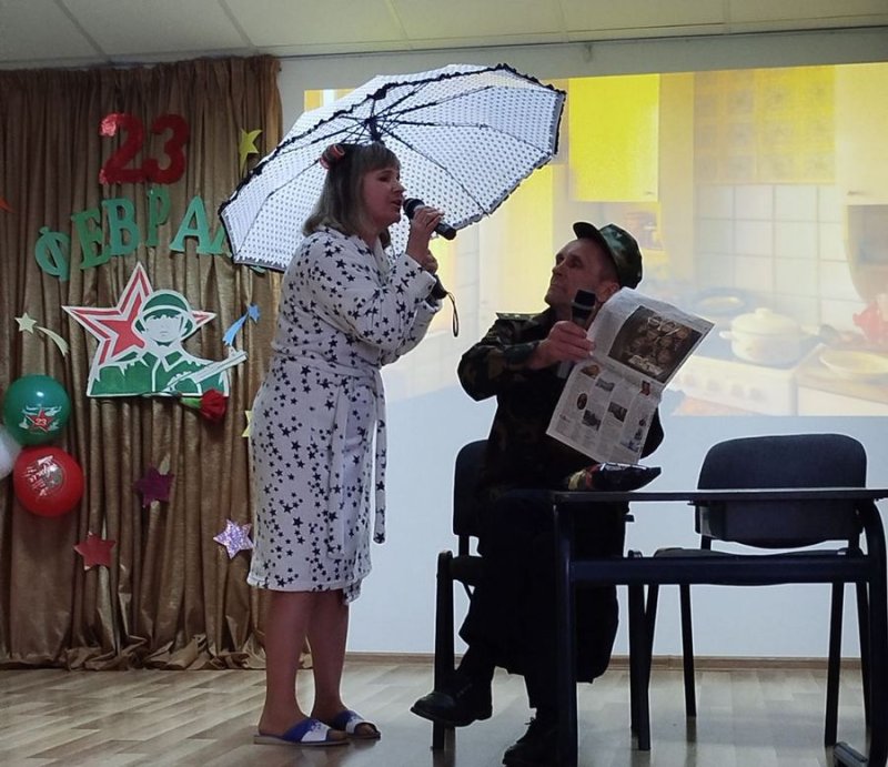 Ура нашим мужчинам Праздничный концерт прошел в санаторной школеинтернате