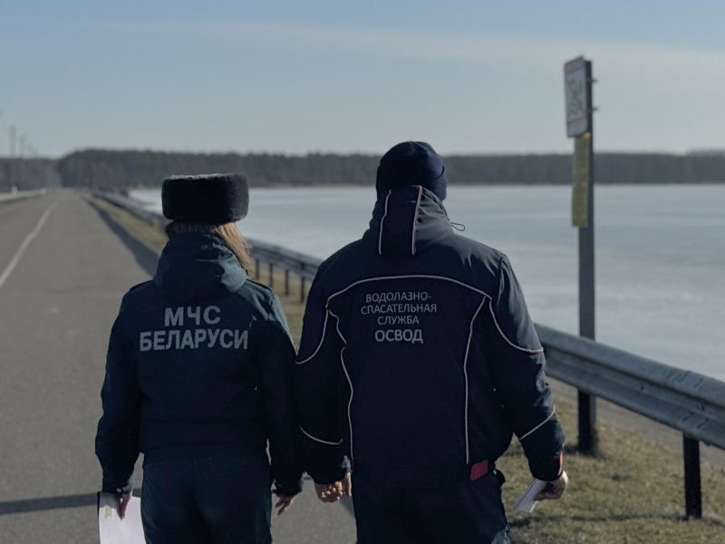 Вясновы лёд небяспечны рэйд на Зэльвенскм вадасховшчы