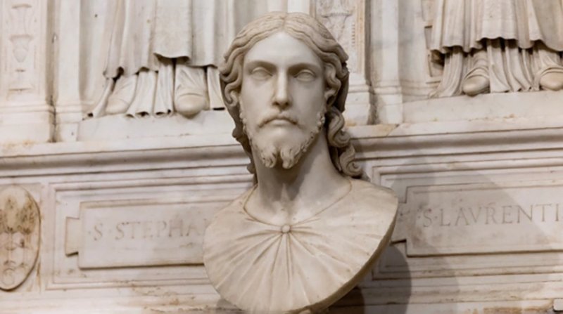 Ранее неизвестная скульптура работы Микеланджело обнаружена в церкви Рима