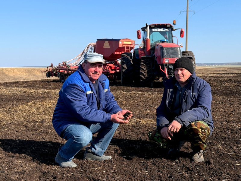 Аграрии филиала Князево включились в посевную кампанию