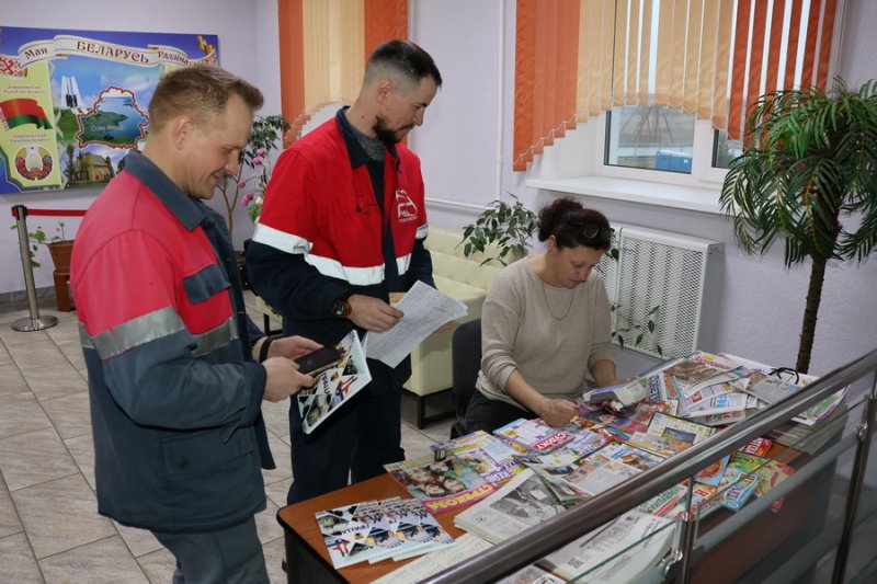 Праца  всегда рядом день подписчика в Зельвенском РЭС