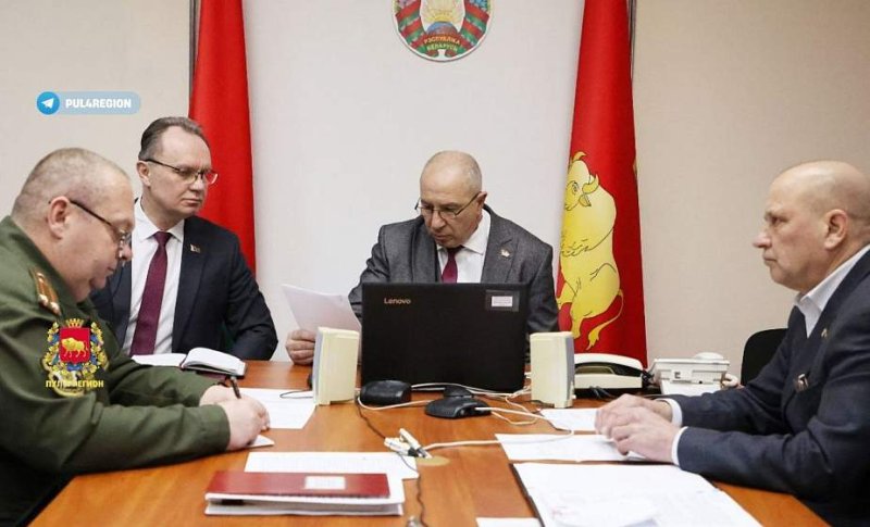 На Гродненщине проходит тренировка по управлению формированием территориальных войск