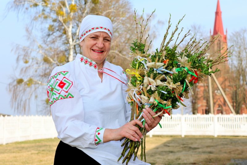 Пасхальная верба Народный мастер из Деречина делает уникальные изделия
