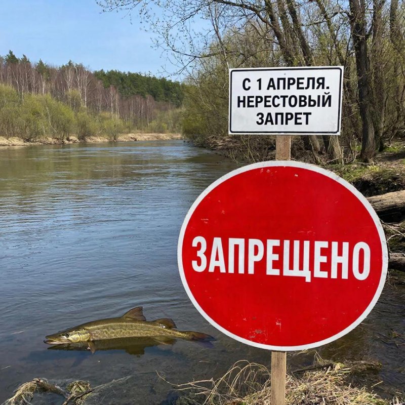 С  апреля по  мая в Гродненской области вводится нерестовый запрет на рыбалку