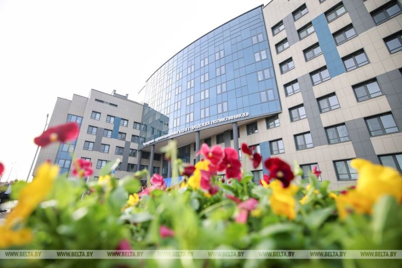 Лукашенко приехал на открытие й городской поликлиники Минска