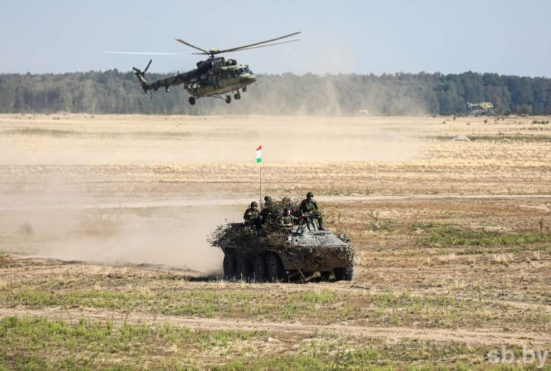 Учения ОДКБ пройдут на территории Беларуси и России во второй половине  года